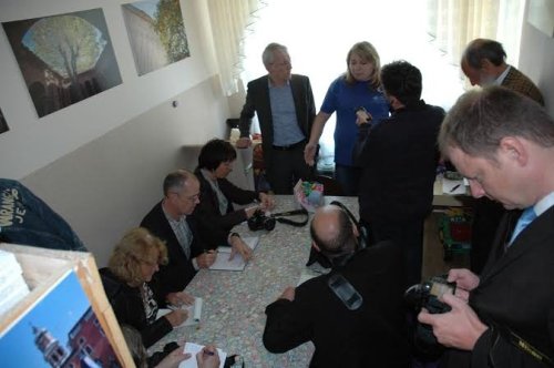 У БФ «Карітас-Київ» із переселенцями зустрілися журналісти з Австрії